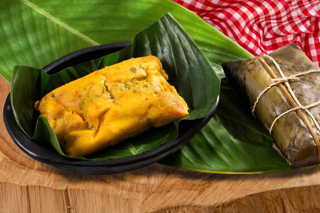 Honduran food - tamales