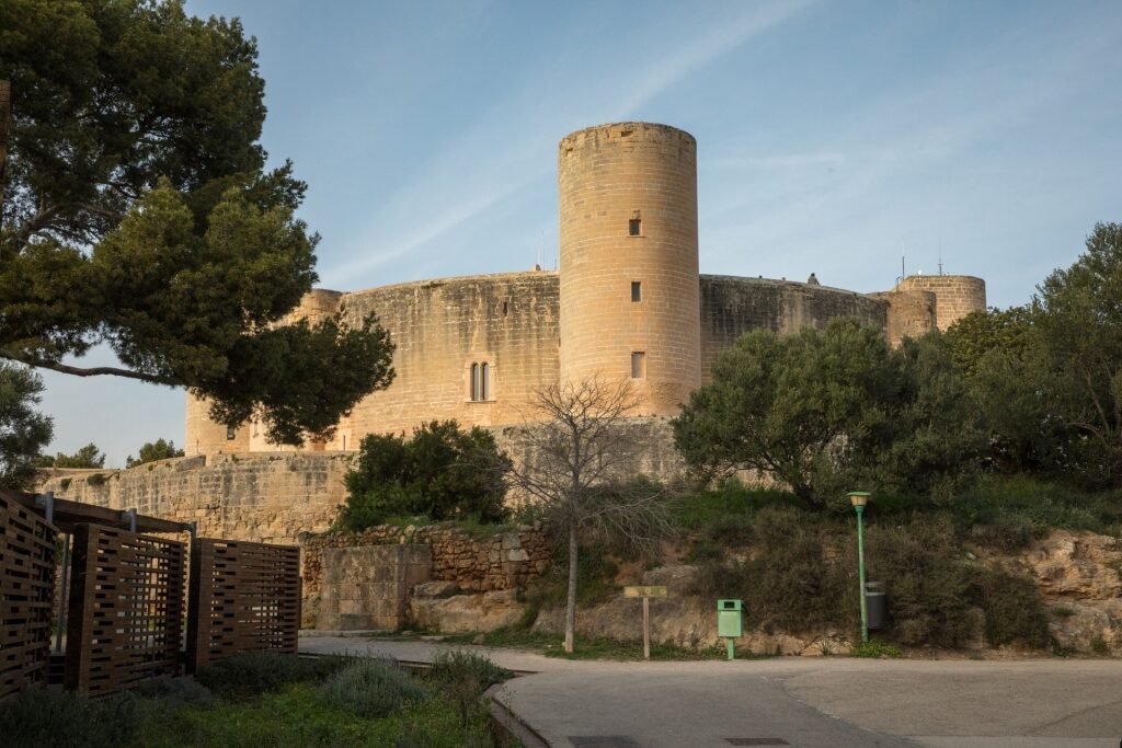 Historic site of Castell de Bellver, Mallorca