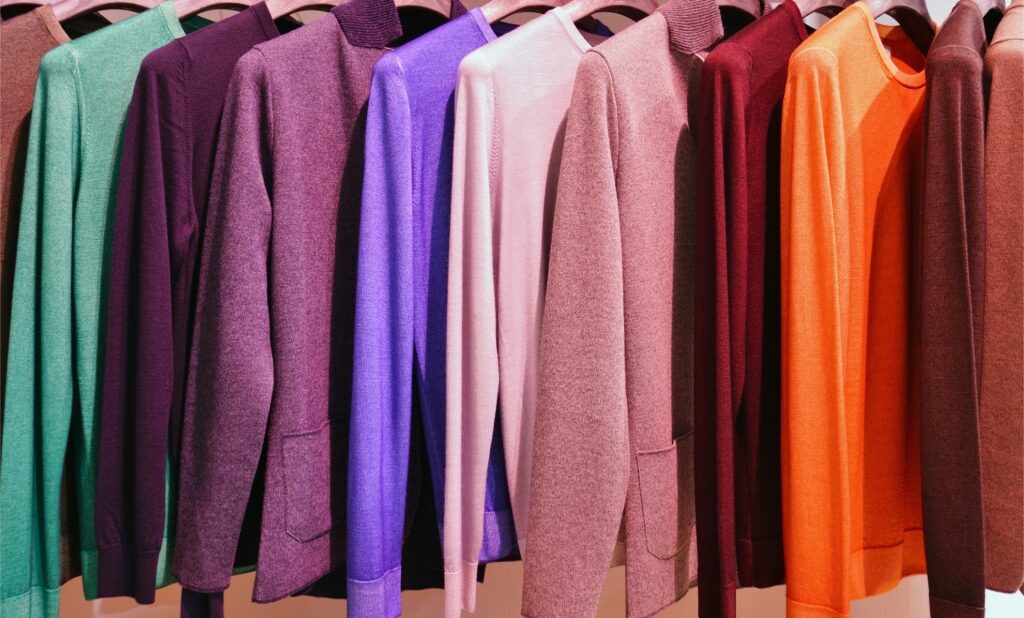 Cashmere sweaters in Italy