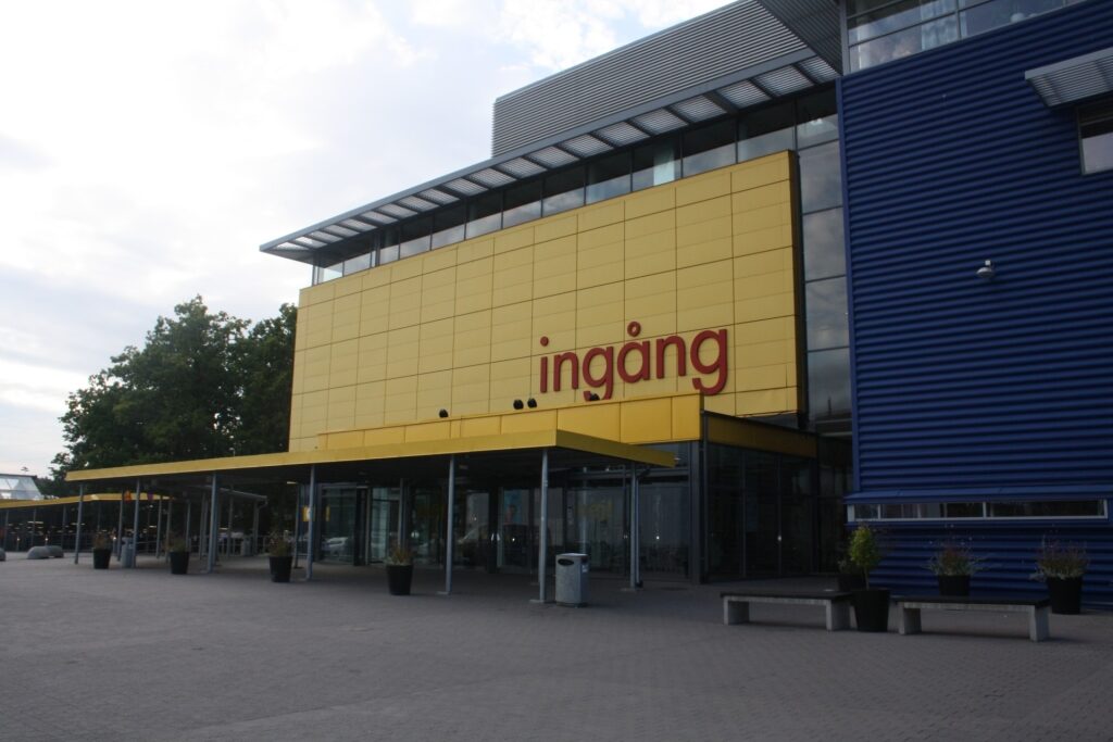 Exterior of IKEA Kungens Kurva