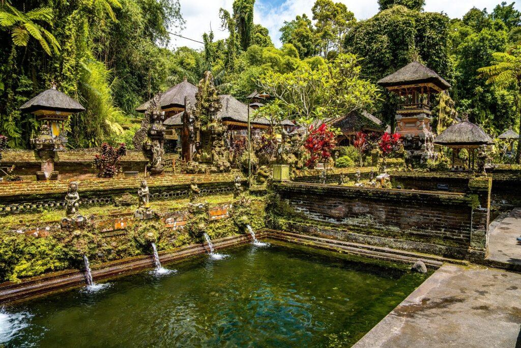 View of Pura Gunung Kawi Sebatu