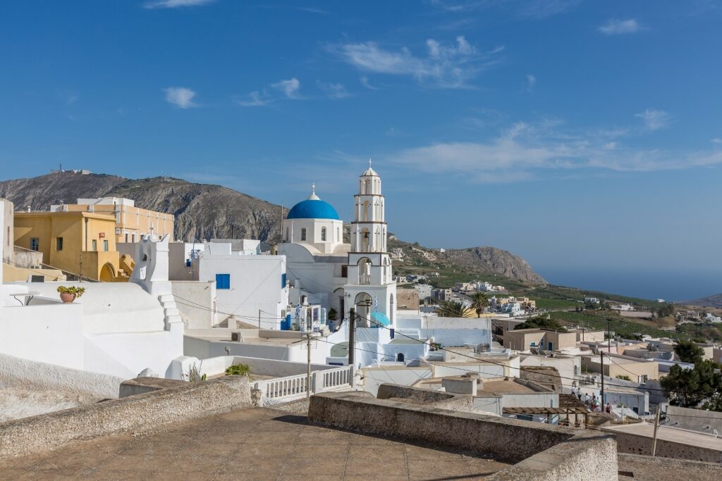 Visiting Greece for the first time - Pyrgos, Santorini