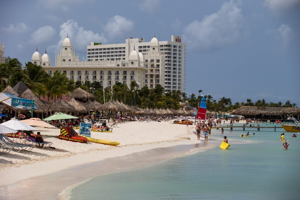 Aruba, one of the best warm places to visit in February