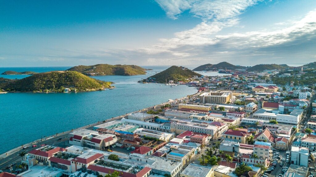 Quaint town of Charlotte Amalie, St. Thomas