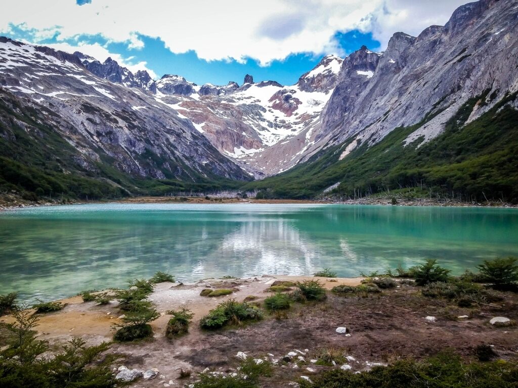 Scenic landscape of Tierra del Fuego National Park