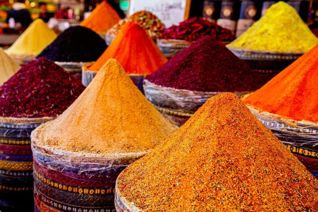 Spices inside Egyptian Bazaar, Istanbul