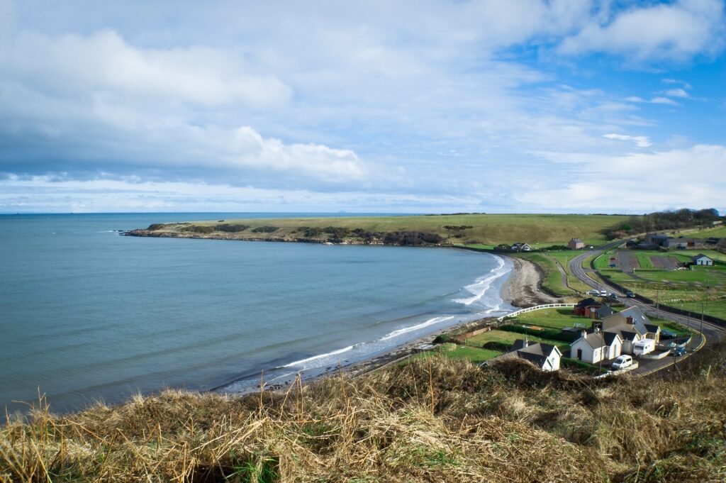 Shoreline views of Brown's Bay, Northern Ireland