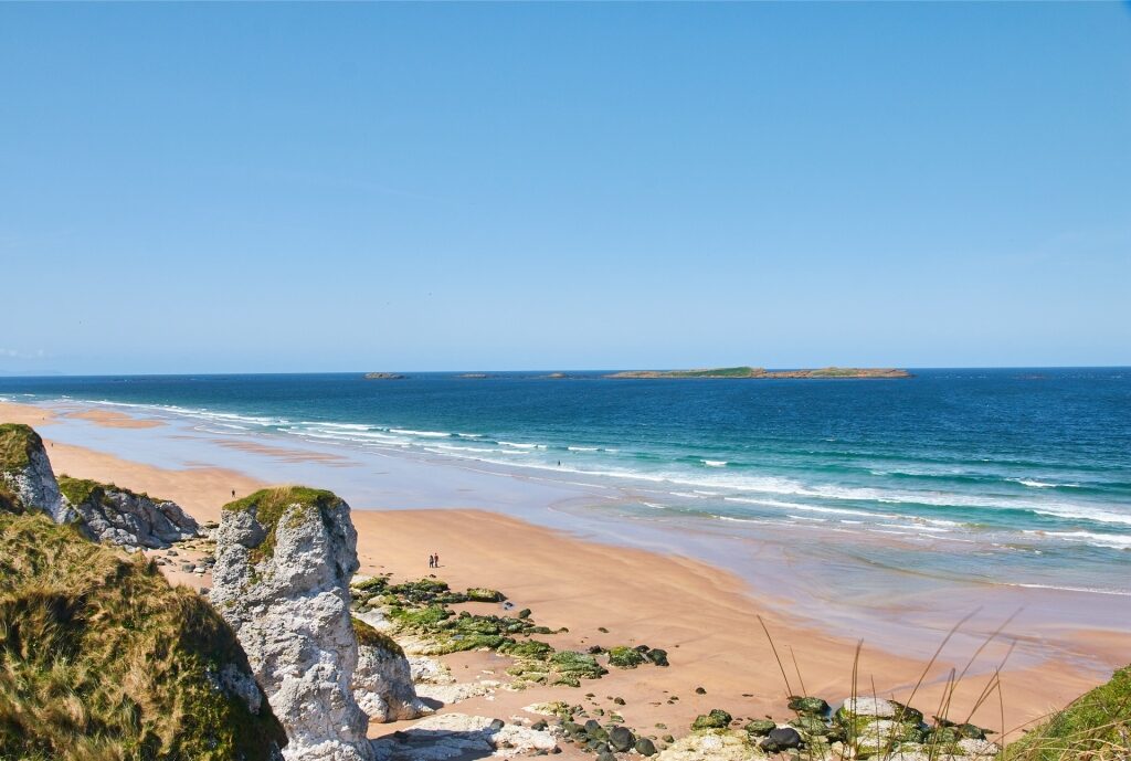 Portrush East Strand, Northern Ireland, one of the best beaches in Ireland