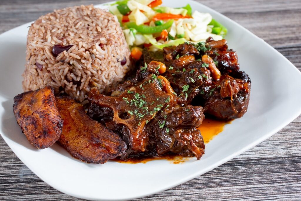 Cayman Islands food - Braised Oxtail