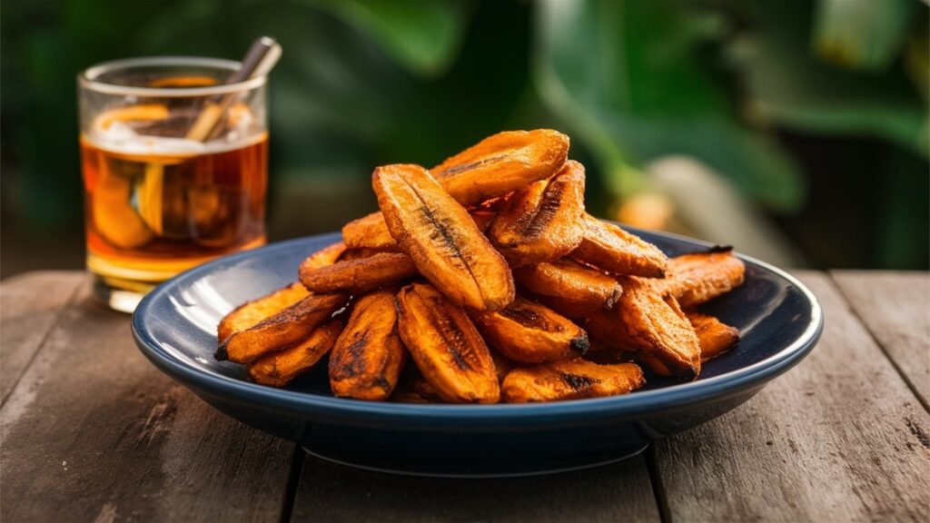 Plate of plantains