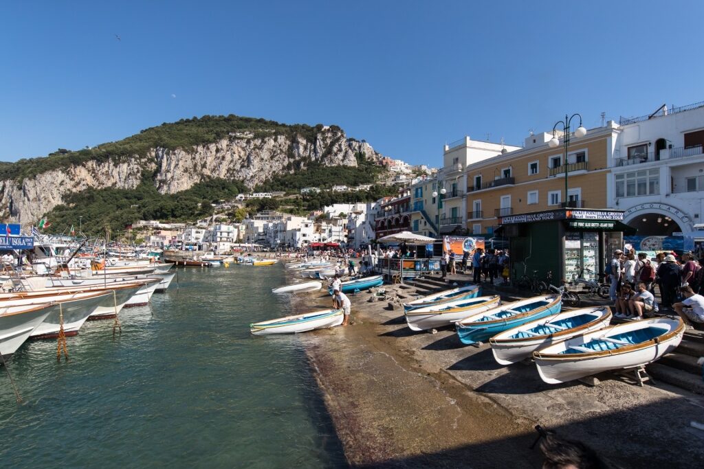 Day trip to Capri - Marina Grande