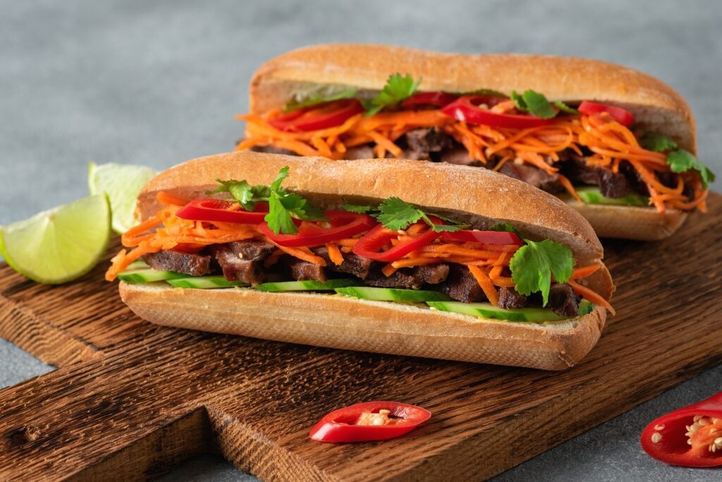 Food in Hanoi - Banh mi