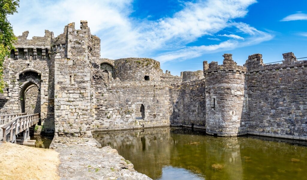 Historic site of Beaumaris Castle