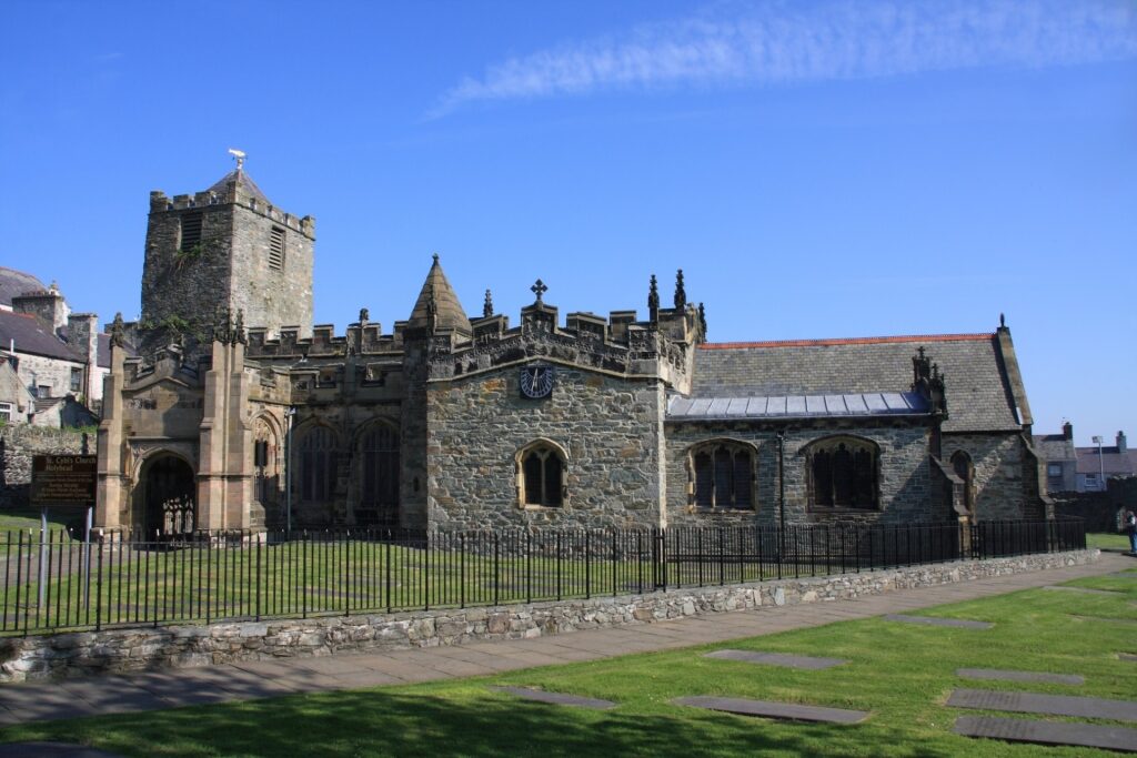 Exterior of St. Cybi's Church