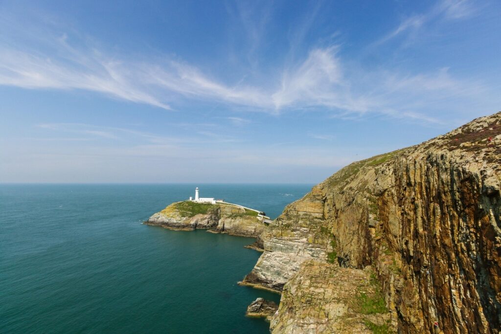 Rugged landscape of South Stack Cliffs Reserve