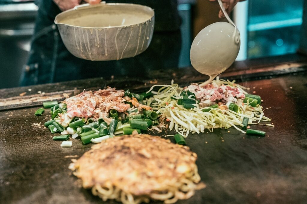 Osaka food - street food