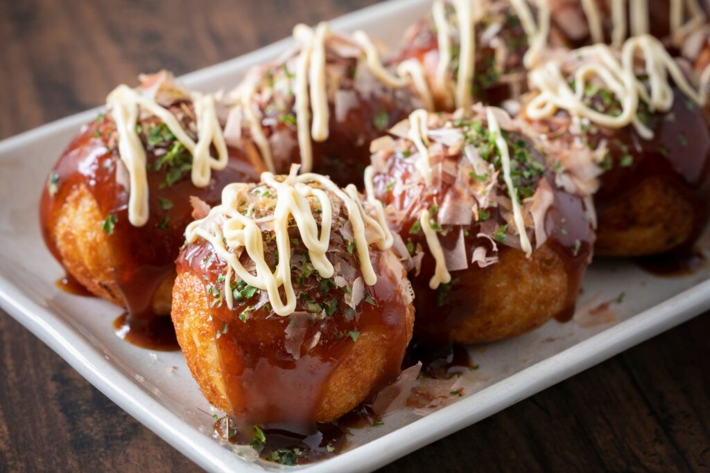 Osaka food - takoyaki