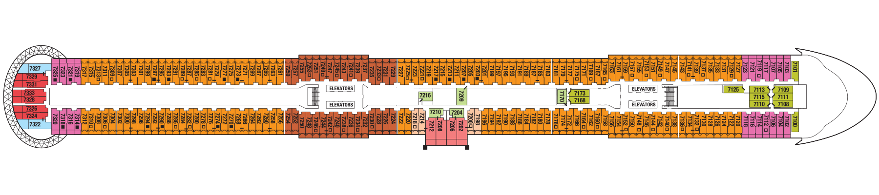 Celebrity Ascent Deck Plans Celebrity Cruises 1117