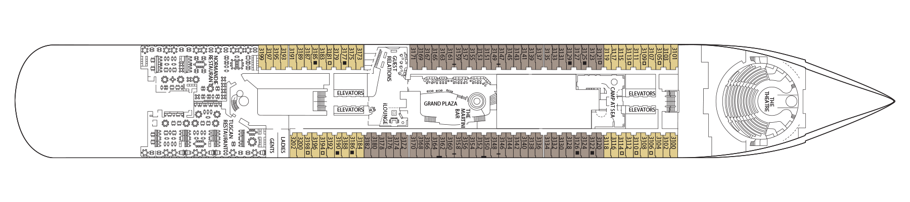 Celebrity Apex Deck Plans | Celebrity Cruises United Kingdom