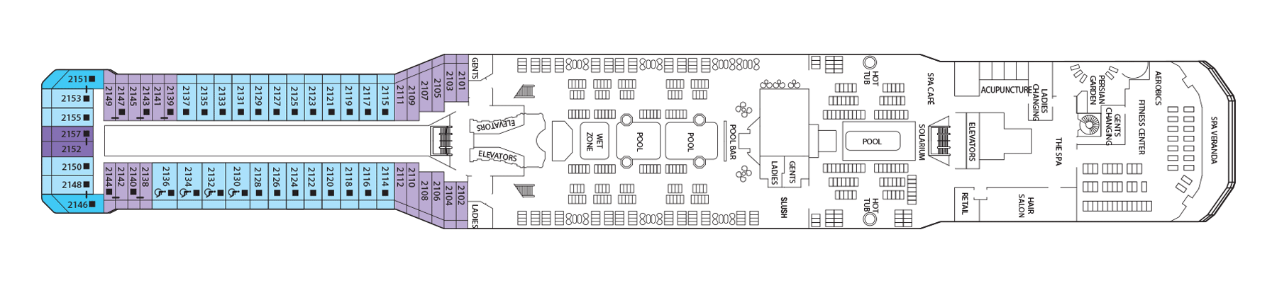 Celebrity Eclipse Deck Plans | Celebrity Cruises