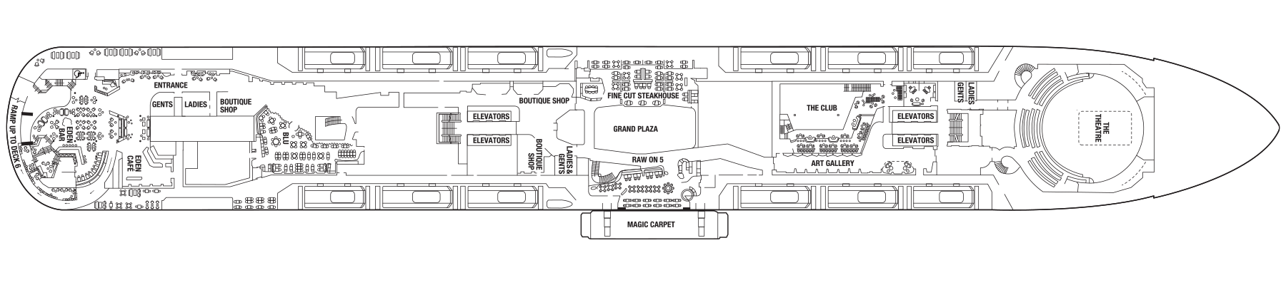 Celebrity Edge Deck Plans | Celebrity Cruises