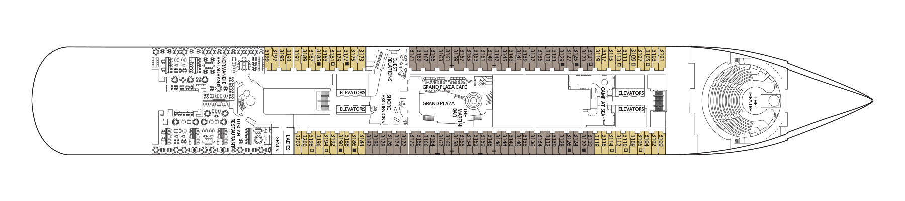 Celebrity Edge Deck Plans | Celebrity Cruises Australia