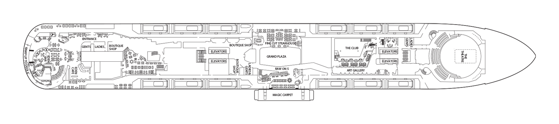 Celebrity Edge Deck Plans | Celebrity Cruises Australia