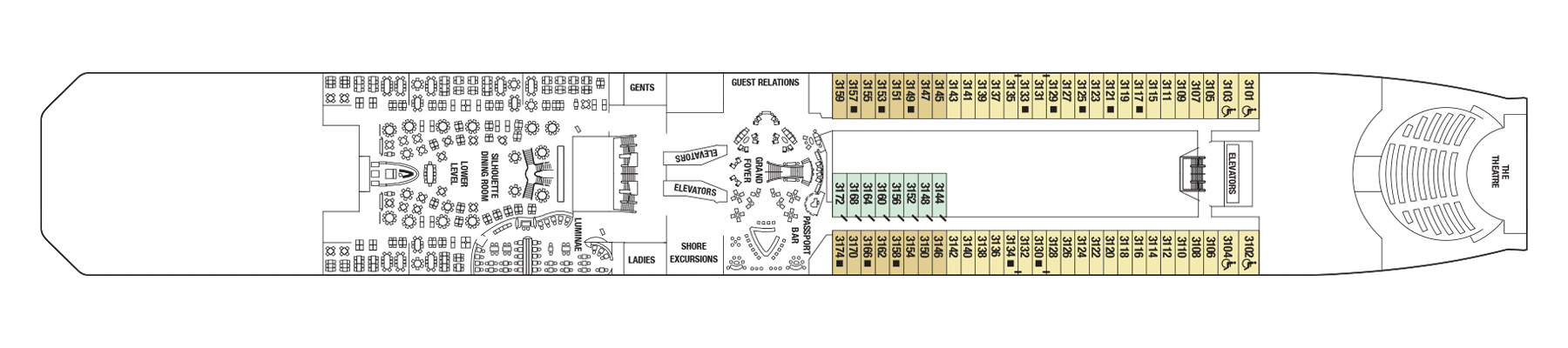 Celebrity Equinox Deck Plans | Celebrity Cruises