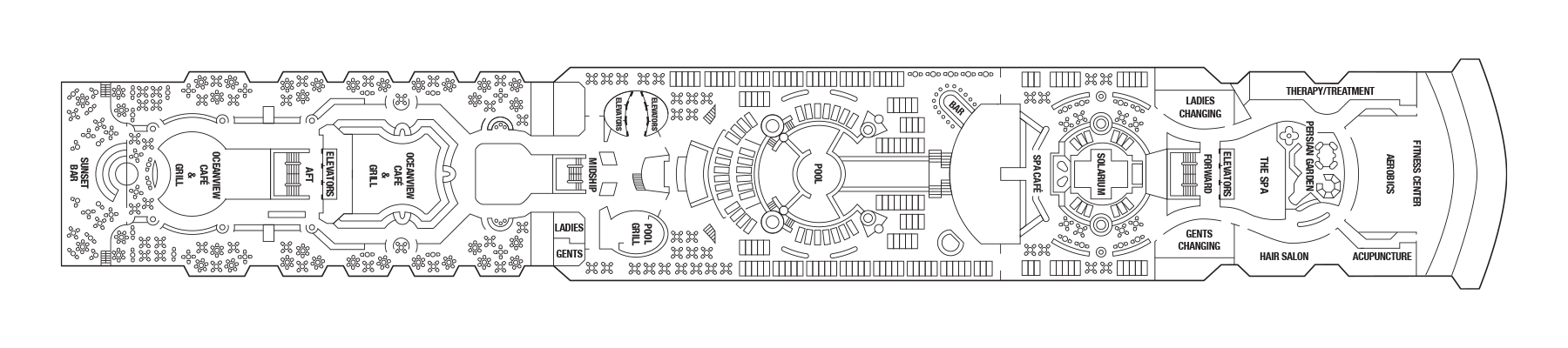 Celebrity Infinity Deck Plans | Celebrity Cruises United Kingdom