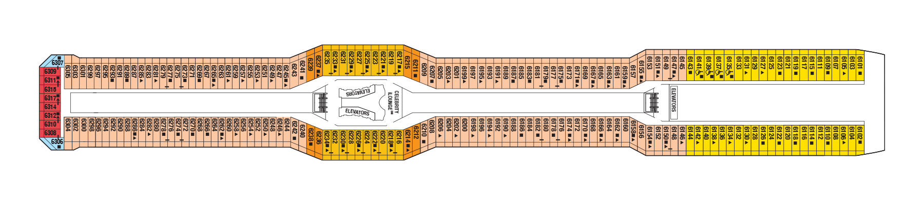 Celebrity Reflection Deck Plans | Celebrity Cruises United Kingdom