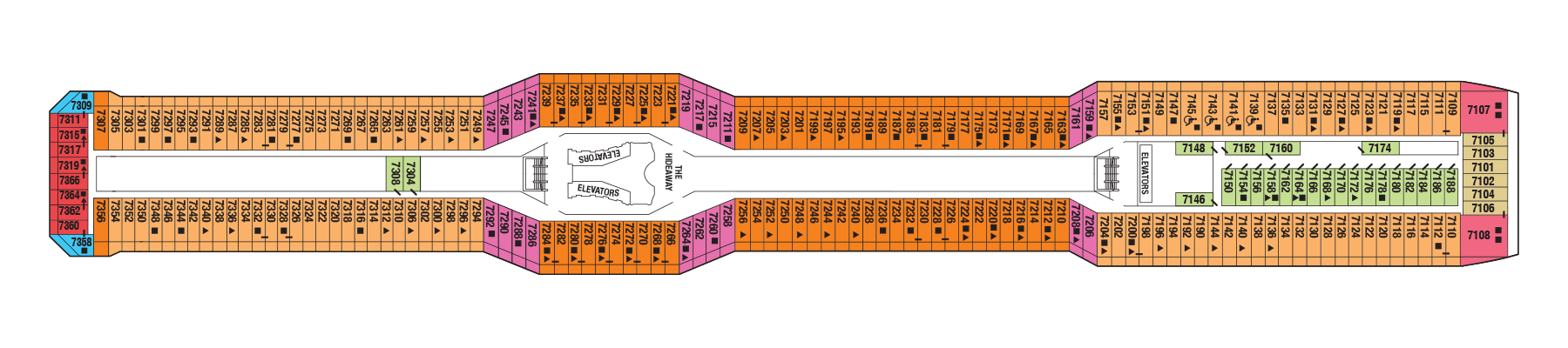 Celebrity Silhouette Deck Plans | Celebrity Cruises