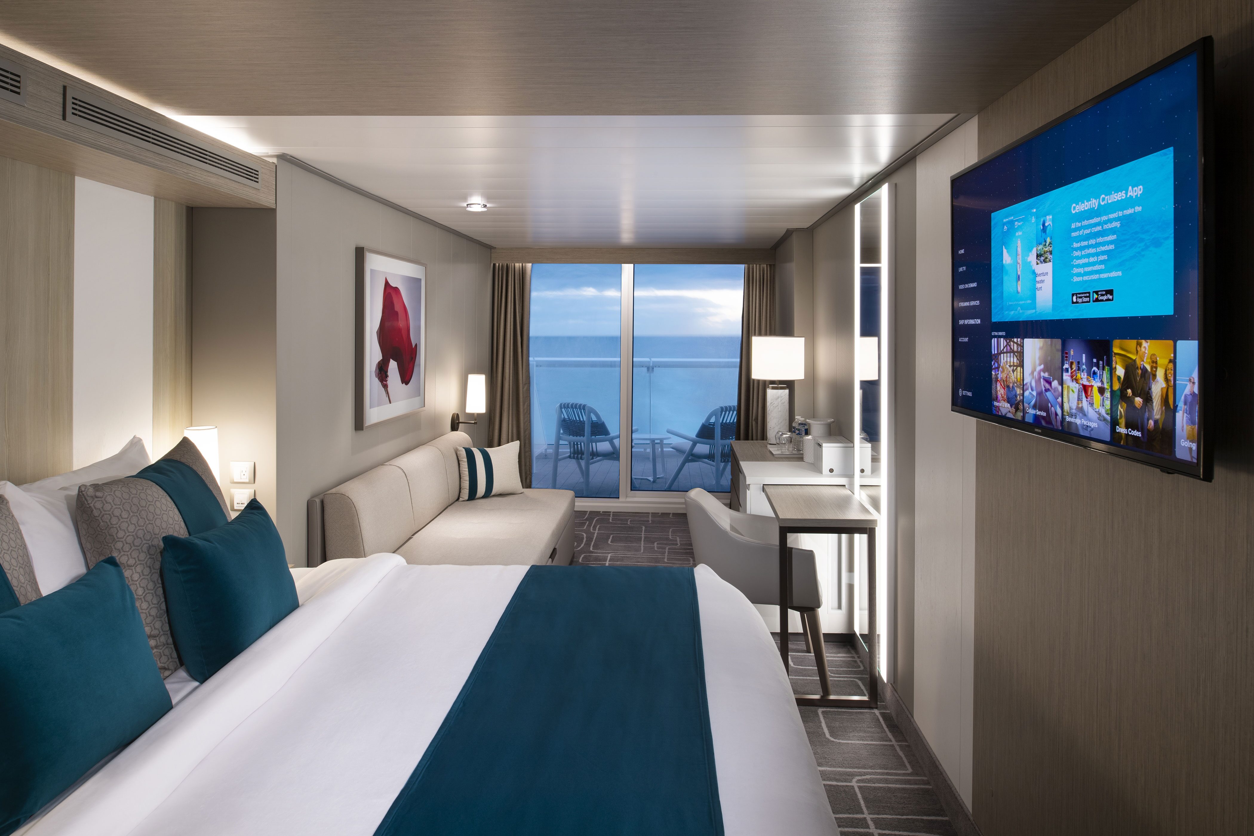 largest cruise ship staterooms